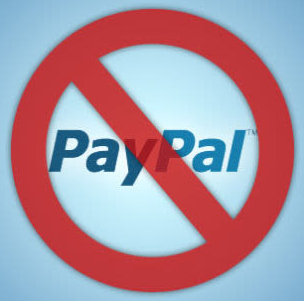 Wir akzeptieren keine Zahlungen über PayPal